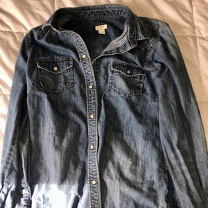 J.Crew Thin Denim Jacket